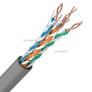 Кабель ARL-UTP-CLASSIC-4PR-24AWG-CAT5e-CU (305m) | 025047 | Arlight