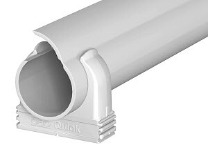 Труба пластиковая QuickPipe M20 (в комплекте с крепежом) (2954 M20 LGR) | 2154528 | OBO Bettermann