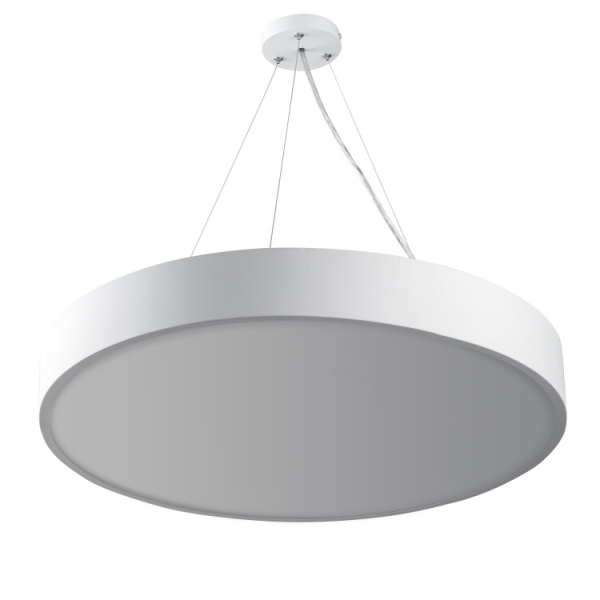 Светильник светодиодный Geometria Ring SPO-131-W-40K-045 45Вт 4000К 4000Лм IP40 600*600*80 белый подвесной | Б0050558 | ЭРА