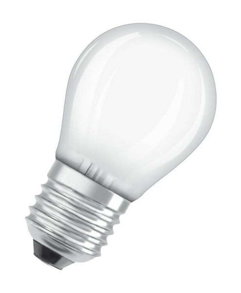 Лампа светодиодная филаментная LED Star Р 4W/827 230V GL FR E27 5X2 | 4058075153660 | OSRAM