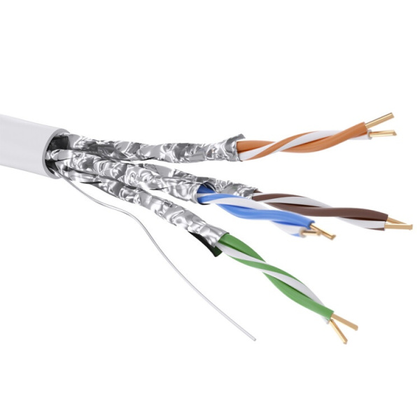 Кабель CAT 6, U/FTP, нг(А)-HF, бухта 305м, белый | RN6UFA01WH | DKC