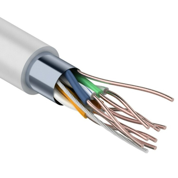Кабель FTP 4PR 24AWG CAT5e 305м CCA | 01-0142-3 | PROconnect