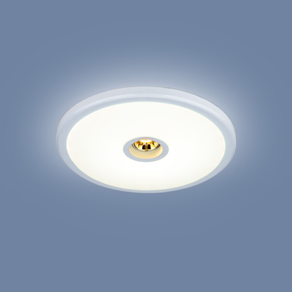 Светильник светодиодный встраиваемый "downlight" 9912 LED 6+4W WH белый | a043963 | Elektrostandard