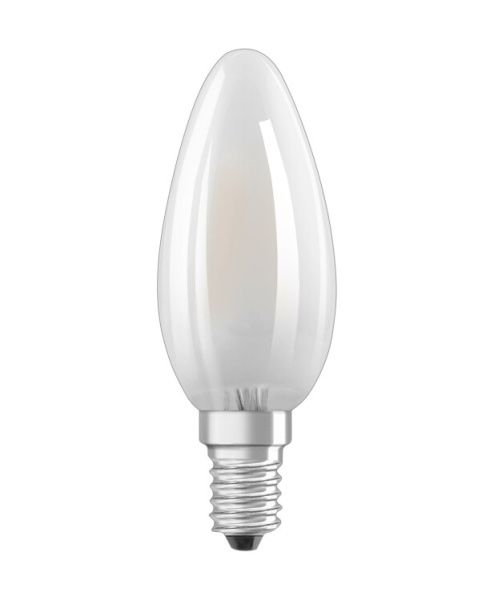 Лампа светодиодная филаментная LED Star В 4W/827 230V GL FR E14 5X2 | 4058075132870 | OSRAM