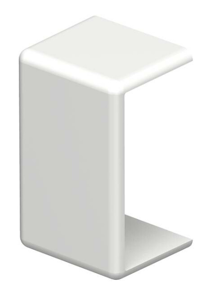 Стыковая накладка кабельного канала WDK 10x20 мм (ПВХ,белый) (WDK HS10020RW) | 6154026 | OBO Bettermann