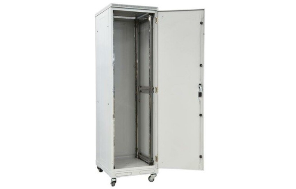 Шкаф телекоммуникационный напольный 19",42U(600x600), ШТ-НП-42U-600-600-М, передняя дверь металл ССД | 130411-00528 | СВЯЗЬСТРОЙДЕТАЛЬ
