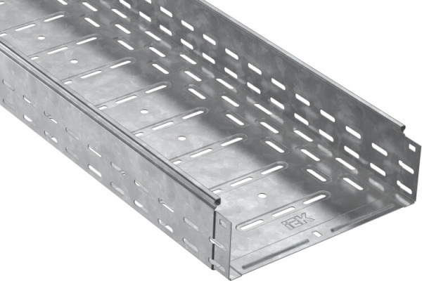 Лоток перфорированный 100х200х2000 HDZ | CLP10-100-200-2-M-HDZ | IEK