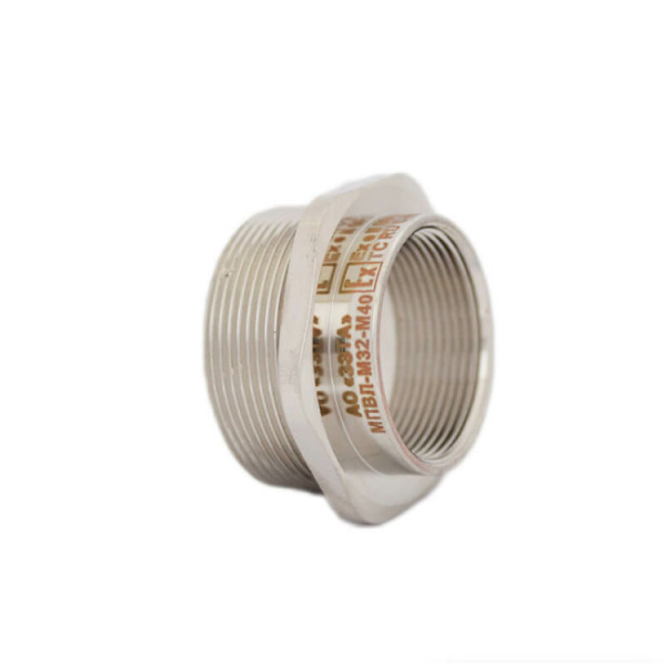 Муфта Ex-переходная МПВЛ-М32-М40 Ех е II Gb U | zeta30547 | ЗЭТАРУС