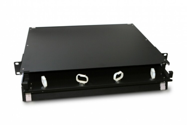 Патч-панель FO-19BX-1U-D1-3xSLT-W120H32-EMP 19”уни,пуст.кор,1U,1 выд.лот(drawer 1U),3сл(3х1),вм3 FPMпан.с ад/3 CSSопт.кас20х32мм | 47739 | Hyperline