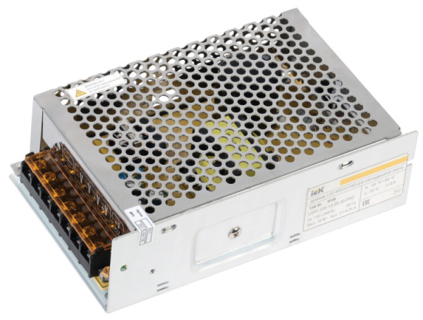Драйвер для светодиодных лент LED ИПСН-PRO 150Вт 12В IP20 блок-клеммы | LSP1-150-12-20-33-PRO | IEK